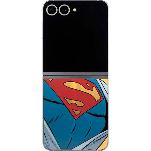 DC Comics Superman 90's Animated Series Galaxy Z Flip6 Skin