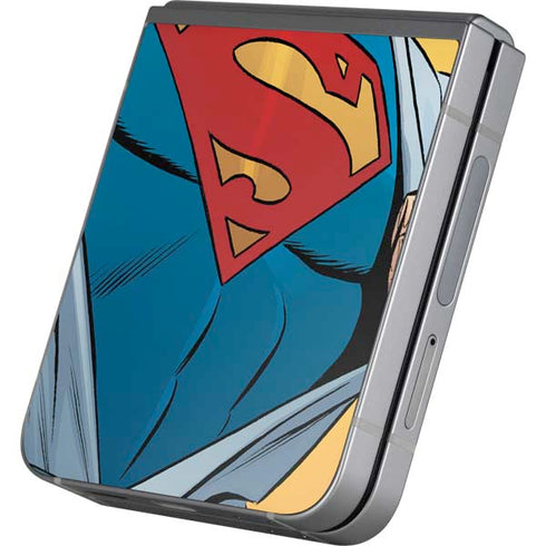 DC Comics Superman 90's Animated Series Galaxy Z Flip6 Skin