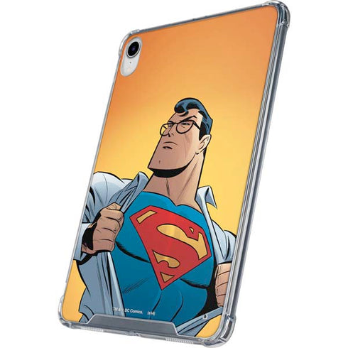 DC Comics Superman 90's Animated Series iPad 11th Gen (2025) Clear Case