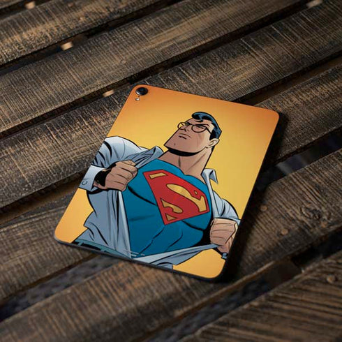 DC Comics Superman 90's Animated Series Apple iPad Pro Skin