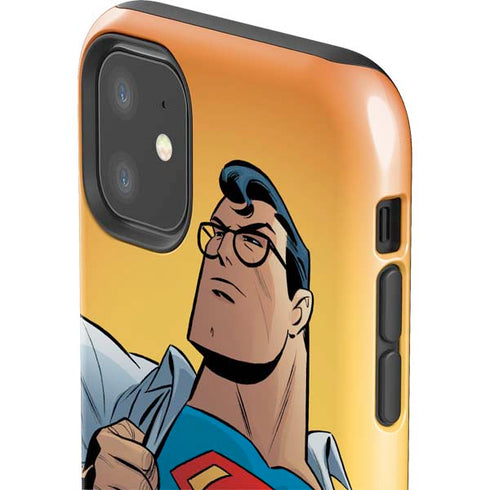 DC Comics Superman 90's Animated Series iPhone 11 Impact Case