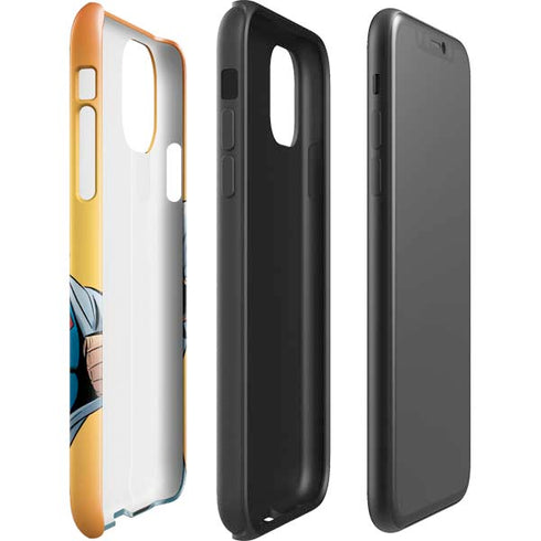 DC Comics Superman 90's Animated Series iPhone 11 Impact Case