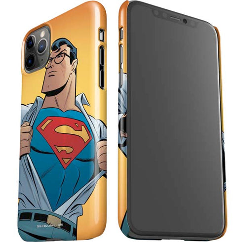 DC Comics Superman 90's Animated Series iPhone 11 Pro Max Lite Case