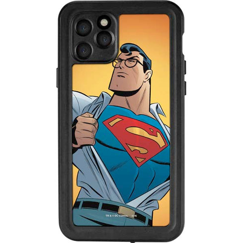 DC Comics Superman 90's Animated Series iPhone 11 Pro Waterproof Case