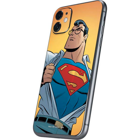DC Comics Superman 90's Animated Series iPhone 11 Skin
