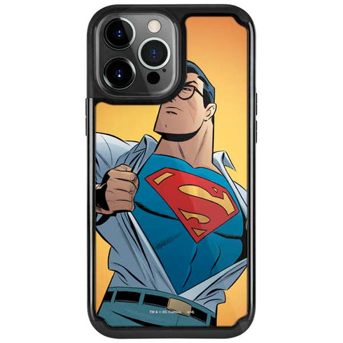 DC Comics Superman 90's Animated Series iPhone Cases