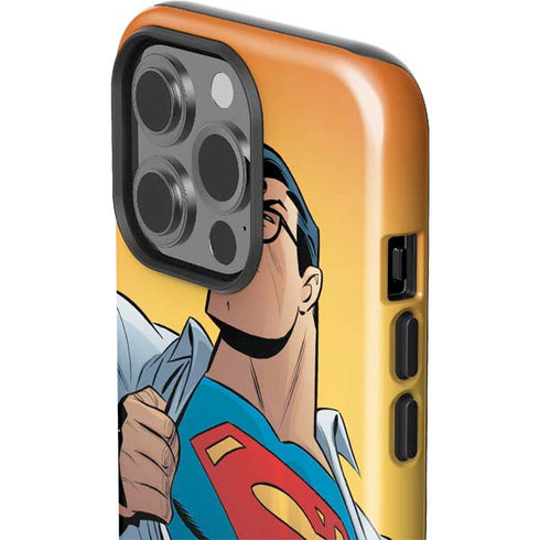 DC Comics Superman 90's Animated Series iPhone 15 Pro Impact Case