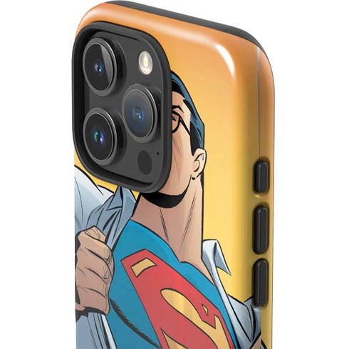 DC Comics Superman 90's Animated Series iPhone 16 Pro Impact Case