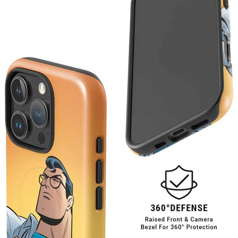 DC Comics Superman 90's Animated Series iPhone 16 Pro Magsafe Impact Case