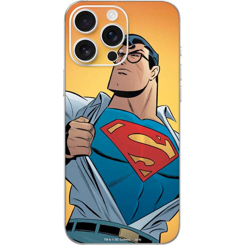 DC Comics Superman 90's Animated Series iPhone 16 Pro Max Skin