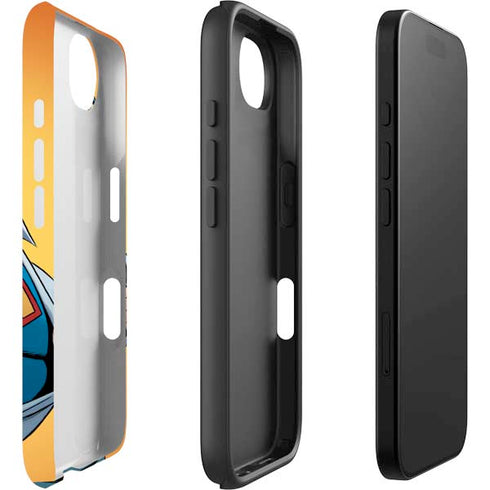 DC Comics Superman 90's Animated Series iPhone 16e Impact Case