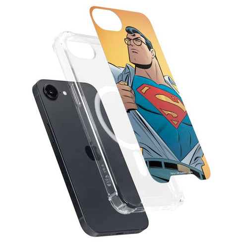DC Comics Superman 90's Animated Series iPhone 16e MagSafe Case