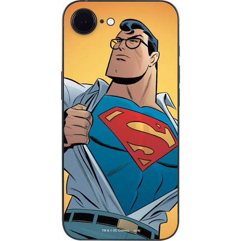 DC Comics Superman 90's Animated Series iPhone 16e Skin