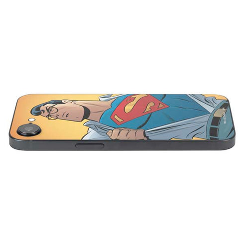 DC Comics Superman 90's Animated Series iPhone 16e Skin