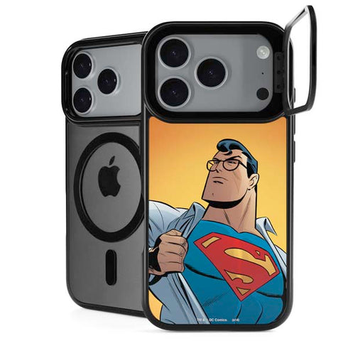 DC Comics Superman 90's Animated Series iPhone 18 Pro Kickstand Case