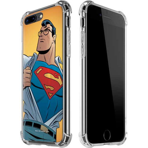 DC Comics Superman 90's Animated Series iPhone Cases