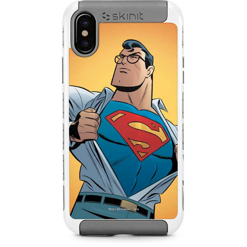 DC Comics Superman 90's Animated Series iPhone Cases