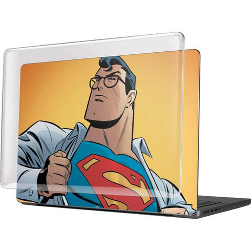 DC Comics Superman 90's Animated Series MacBook Pro 14in (2021-24) Case plus Skin