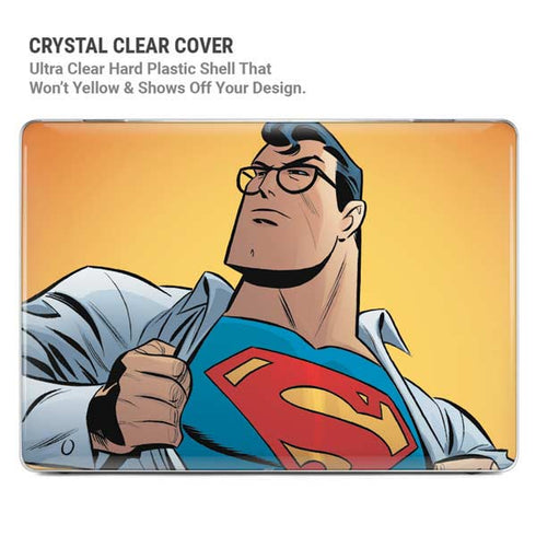 DC Comics Superman 90's Animated Series MacBook Pro 14in (2021-24) Case plus Skin