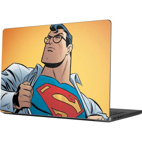 DC Comics Superman 90's Animated Series Apple MacBook Pro 14-inch Skin