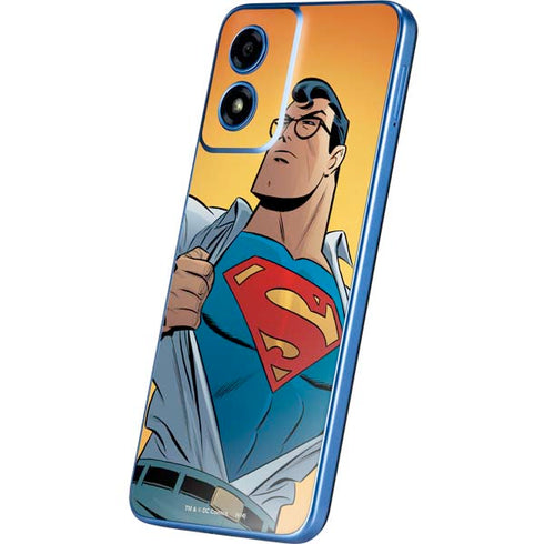 DC Comics Superman 90's Animated Series Moto G Play 4G (2024) Skin