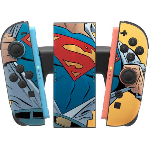 DC Comics Superman 90's Animated Series Nintendo Switch 2 (2025) Joy-Con Controller Skin