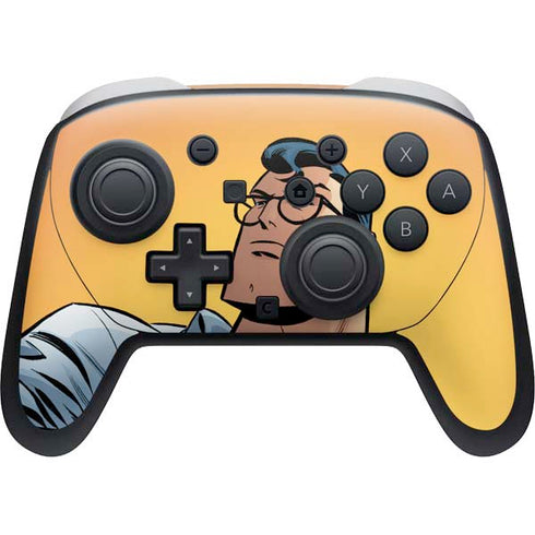 DC Comics Superman 90's Animated Series Nintendo Switch 2 (2025) Pro Controller Skin