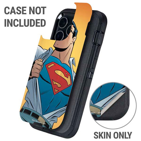 DC Comics Superman 90's Animated Series Otterbox Defender iPhone Skin