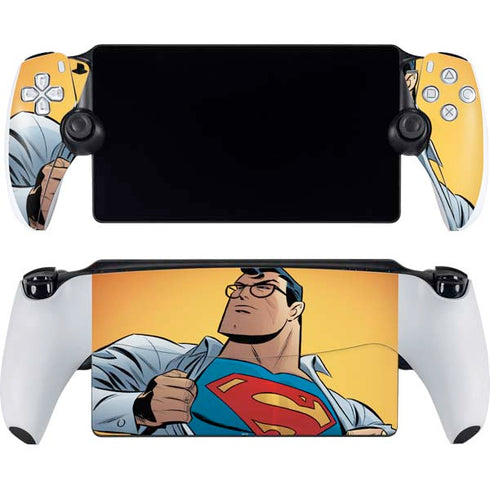 DC Comics Superman 90's Animated Series PlayStation Portal Remote Player Skin
