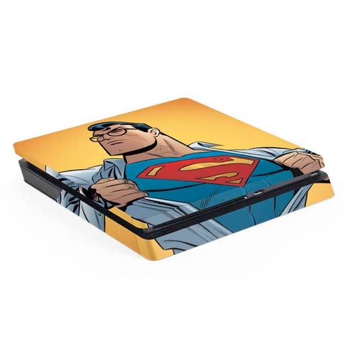DC Comics Superman 90's Animated Series PS4 Slim Skin