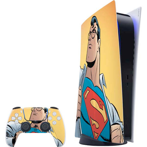 DC Comics Superman 90's Animated Series PlayStation PS5 Skins