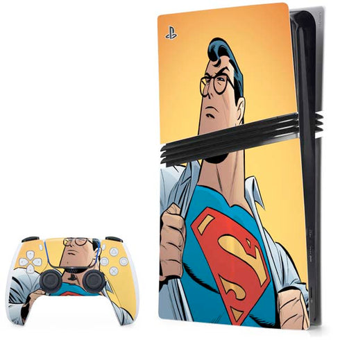 DC Comics Superman 90's Animated Series PlayStation PS5 Skins