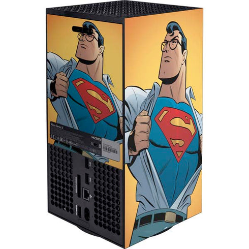 DC Comics Superman 90's Animated Series XBox Series X Digital Edition Bundle Skin