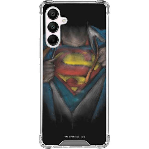 DC Comics Superman Pastel Art Galaxy A16 5G Clear Case