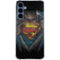 DC Comics Superman Pastel Art Galaxy A35 5G Clear Case