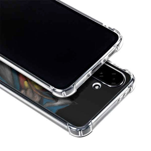 DC Comics Superman Pastel Art Galaxy A36 5G Clear Case