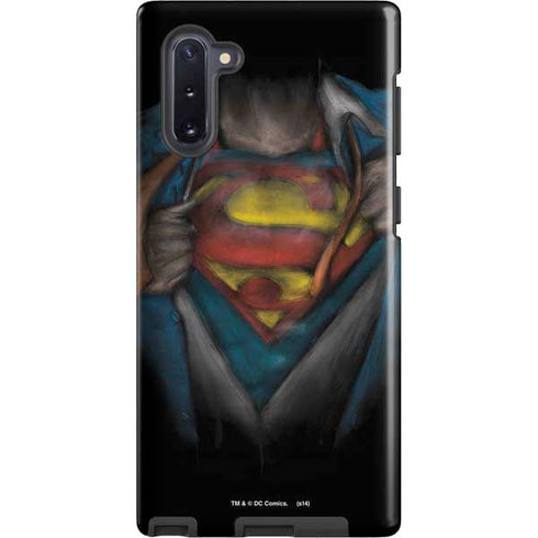 DC Comics Superman Pastel Art Galaxy Cases