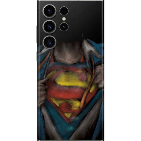 DC Comics Superman Pastel Art Galaxy Skins