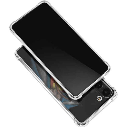 DC Comics Superman Pastel Art Galaxy S24 FE Clear Case