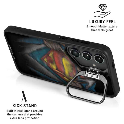 DC Comics Superman Pastel Art Galaxy S24 Kickstand Case