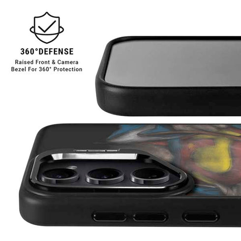 DC Comics Superman Pastel Art Galaxy S25 Kickstand Case