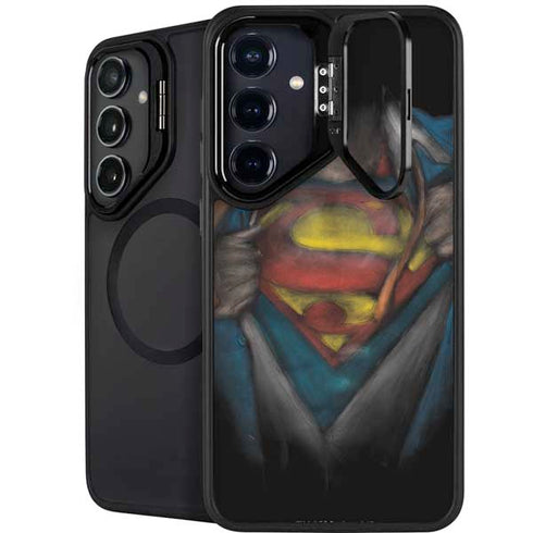 DC Comics Superman Pastel Art Galaxy S25 Plus Kickstand Case