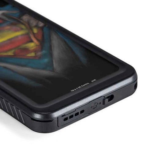 DC Comics Superman Pastel Art Galaxy S24 Plus Waterproof Case