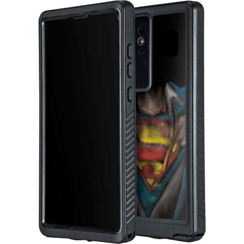 DC Comics Superman Pastel Art Galaxy S24 Ultra Waterproof Case