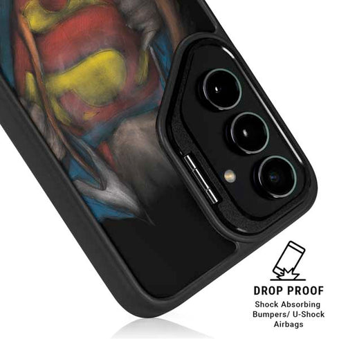 DC Comics Superman Pastel Art Galaxy S26 Kickstand Case