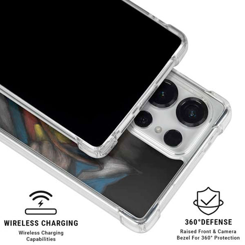 DC Comics Superman Pastel Art Galaxy S26 Ultra Clear Case