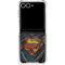 DC Comics Superman Pastel Art Galaxy Z Flip7 Clear Case
