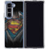 DC Comics Superman Pastel Art Galaxy Z Fold5 5G Clear Case