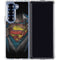 DC Comics Superman Pastel Art Galaxy Z Fold7 Clear Case