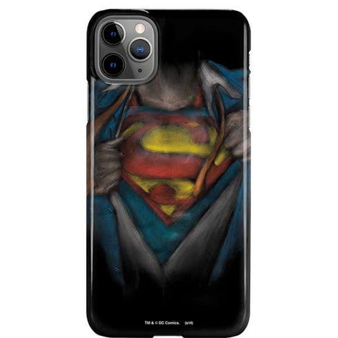 DC Comics Superman Pastel Art iPhone Cases